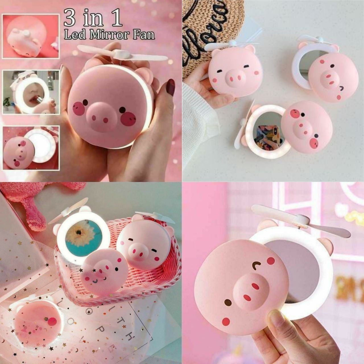 Piggy mirror