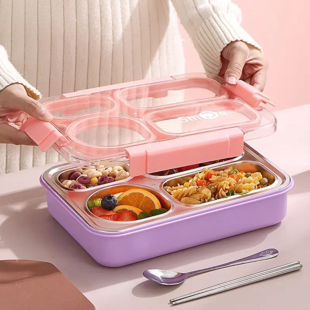 Bite buddy steel lunch box