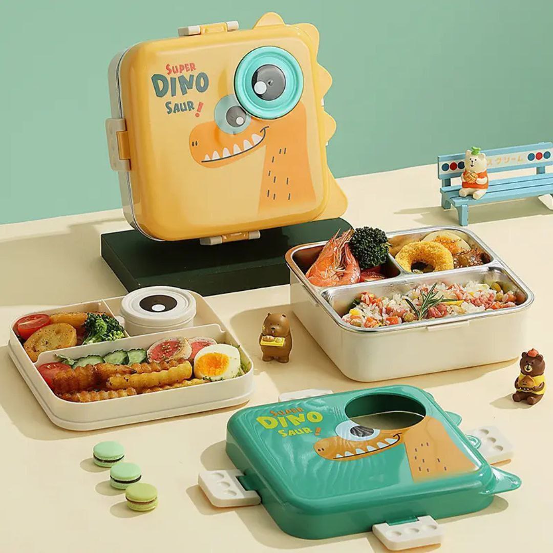 Dino character lunch box