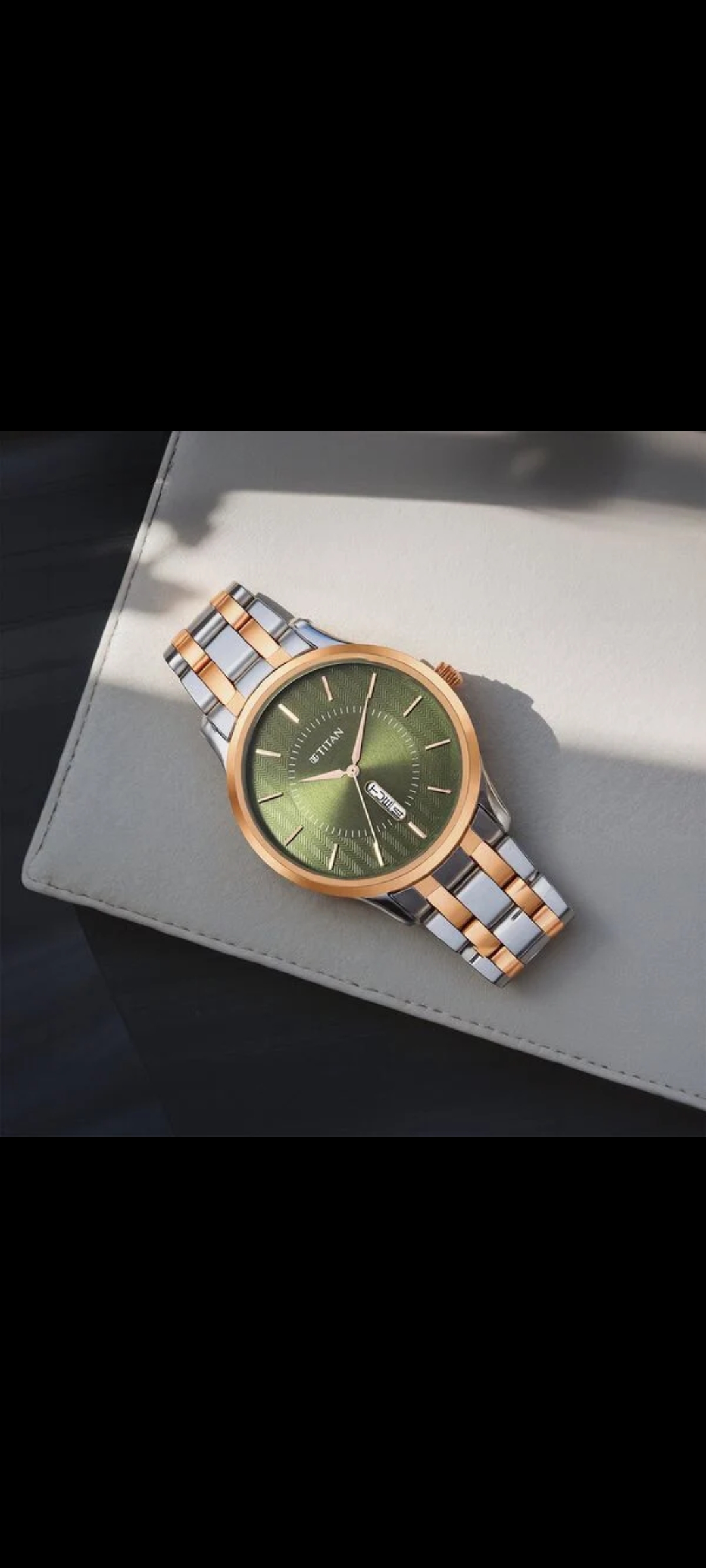 Titan Neo IV Analog Green Dial Men's Watch