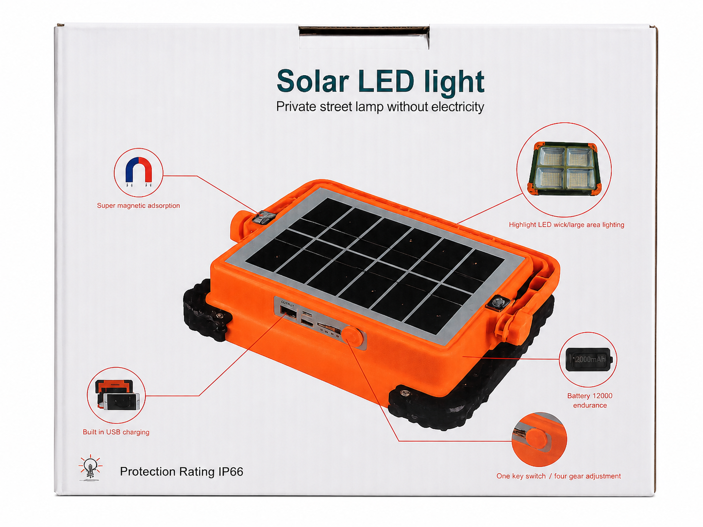 Solar LED light
