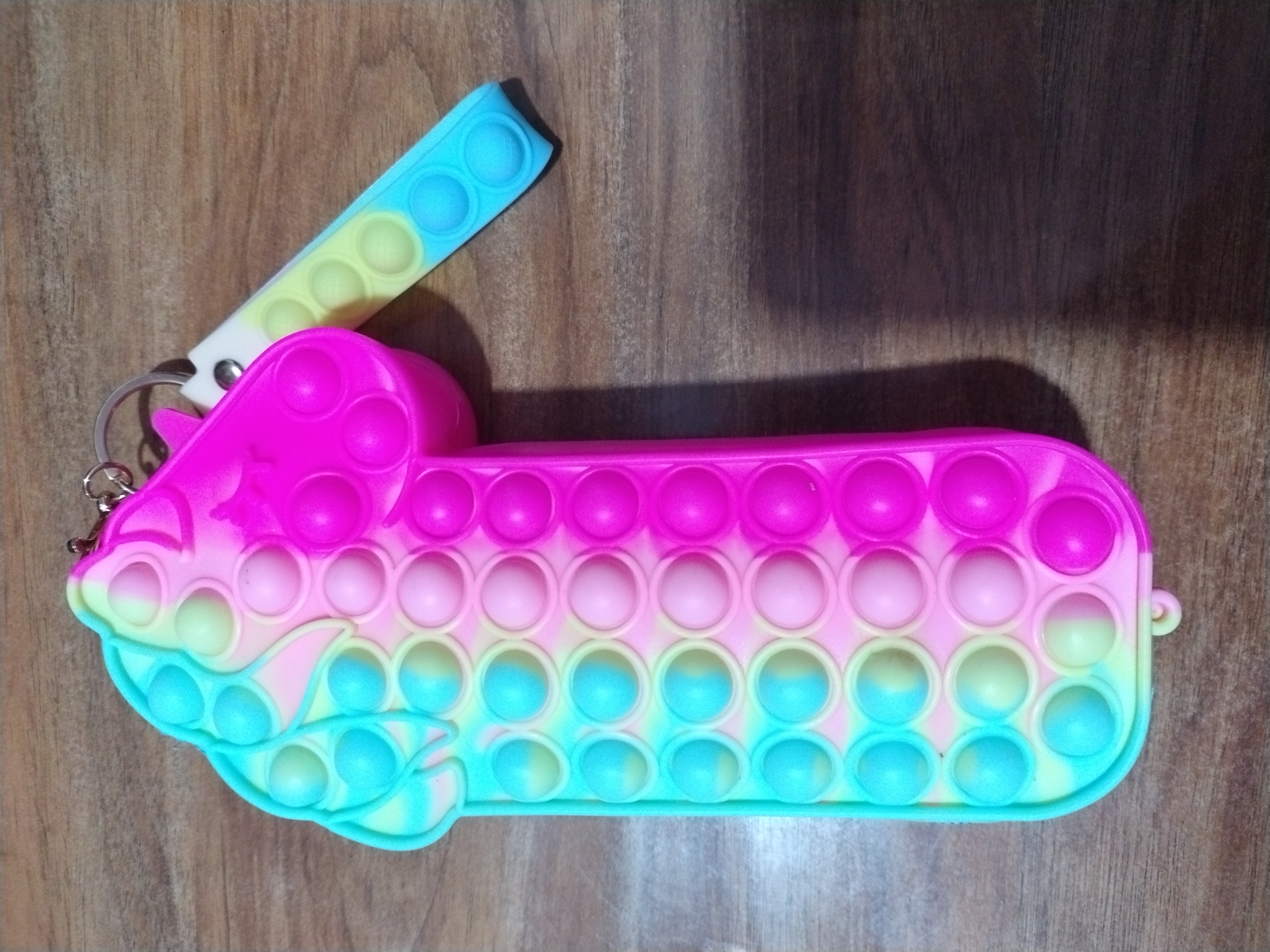 Pop It unicorn pencil case