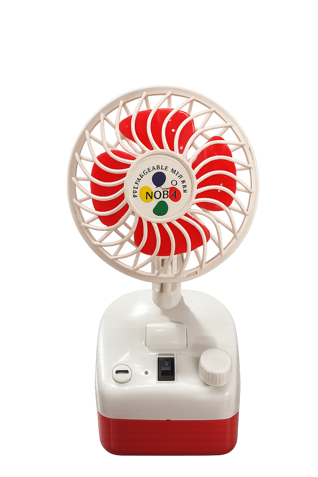 NOB4 rechargeable mini fan