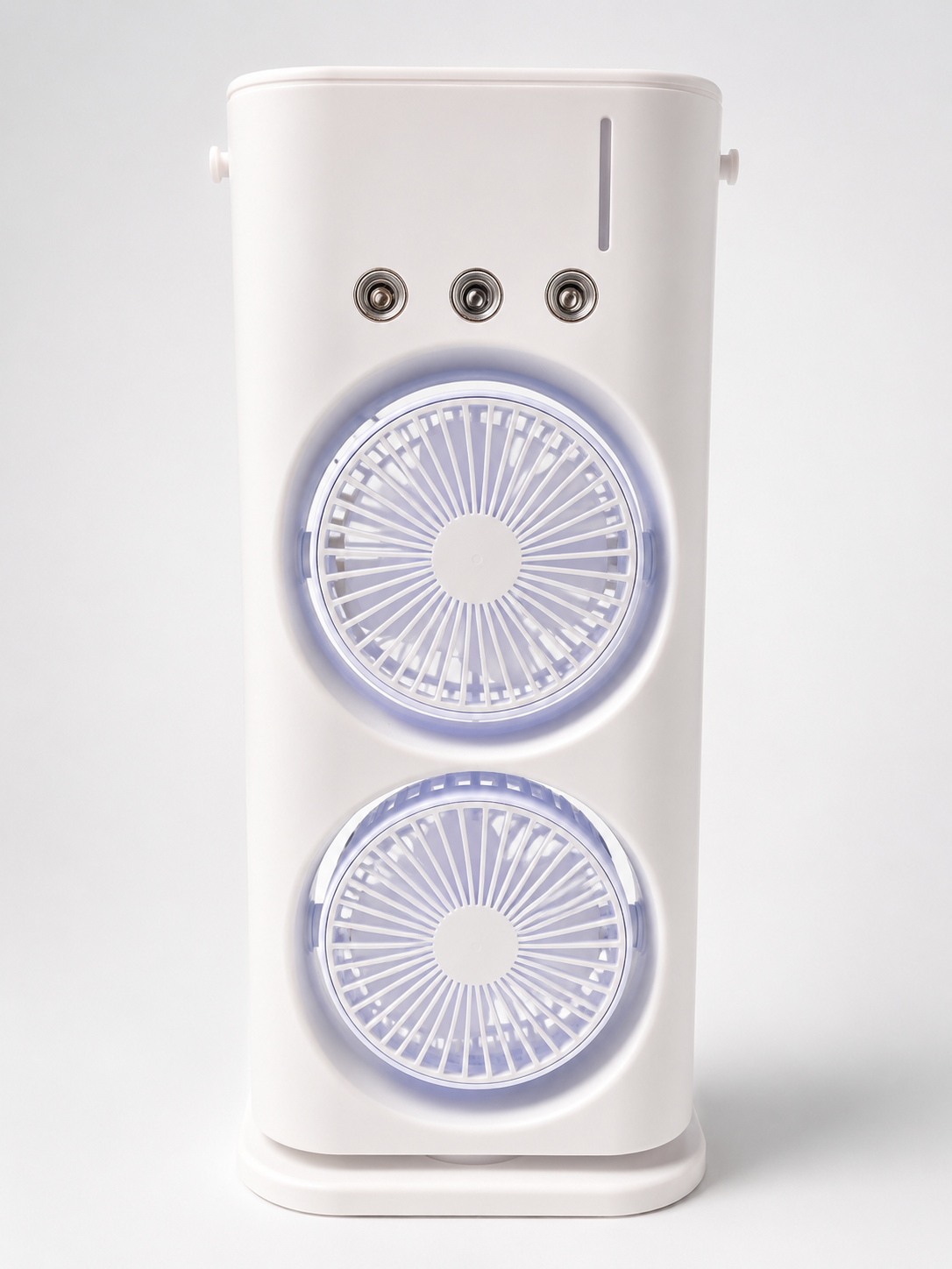 Double ended spray portable air cooler