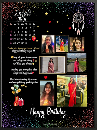 BIRTHDAY, ANNIVERSARY &  COLLAGE PHOTO FRAME