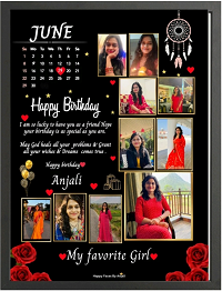 BIRTHDAY, ANNIVERSARY &  COLLAGE PHOTO FRAME