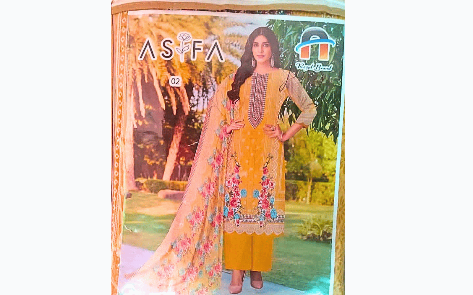 Premium Designer Suit Set with Dupatta (Asifa Style)