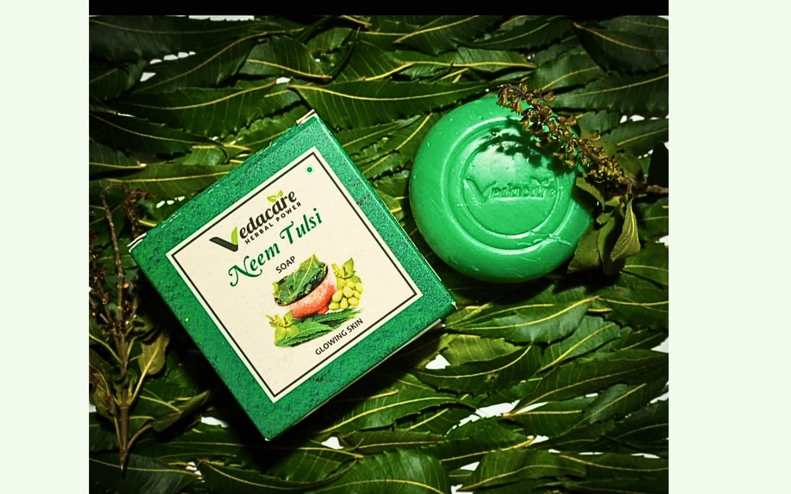 Vedacare Neem Tulsi Soap – Anti-Bacterial Protection