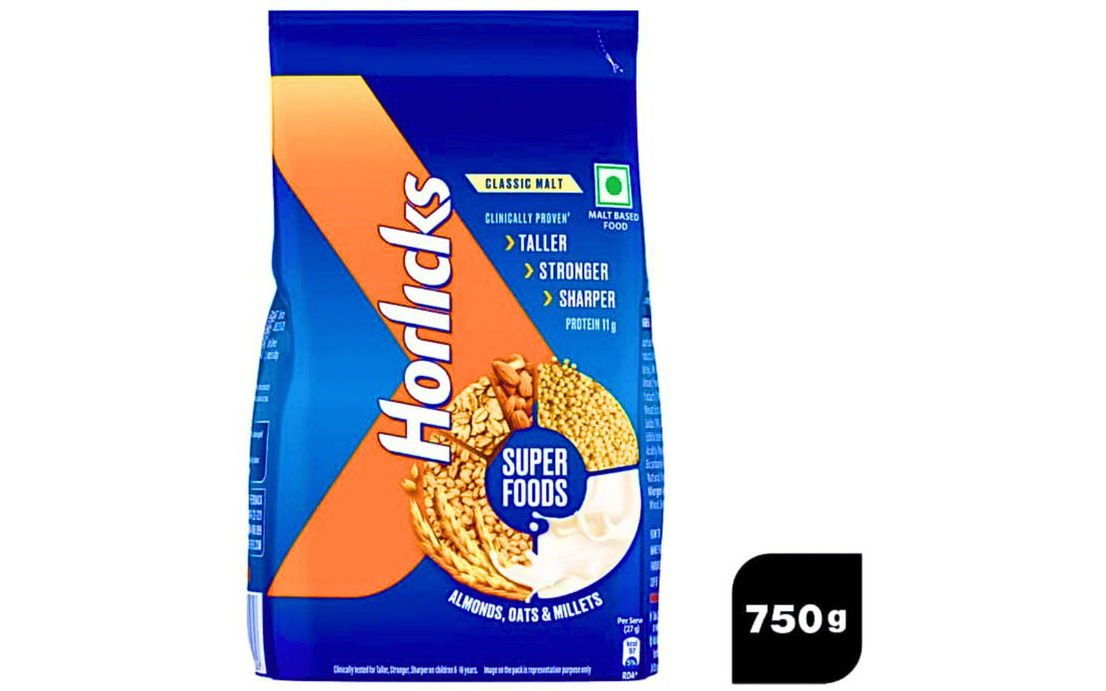 Horlicks Classic Malt Health Drink Powder (750g)