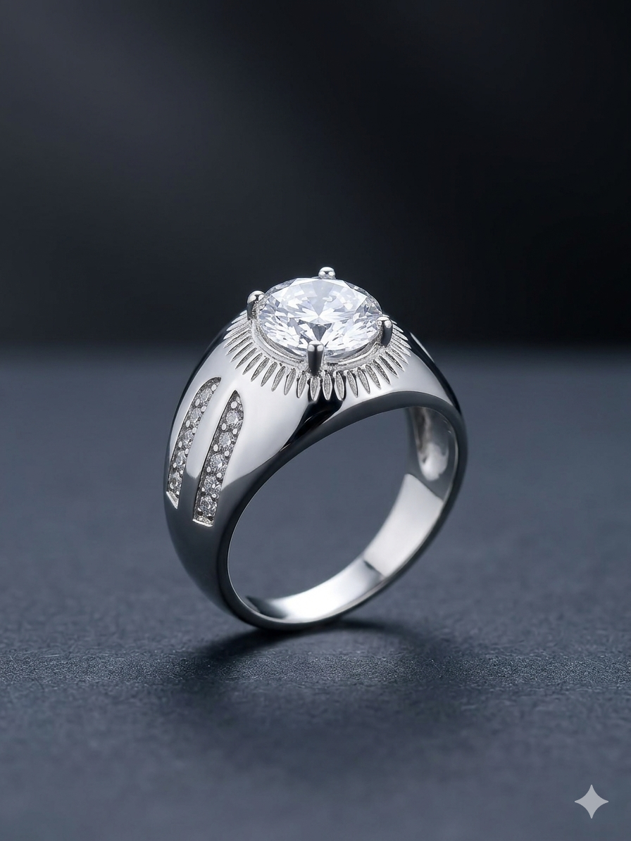 Royal Classic Silver Ring SAA156