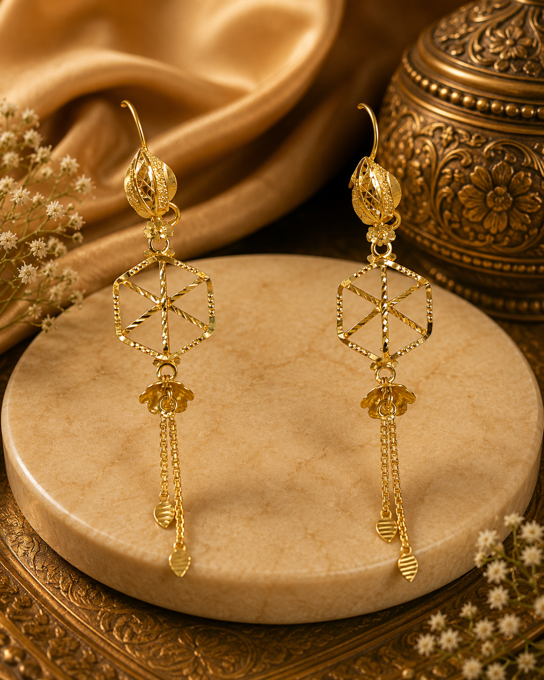 LADIES EARINGS BAV29 (Weight-2.476)