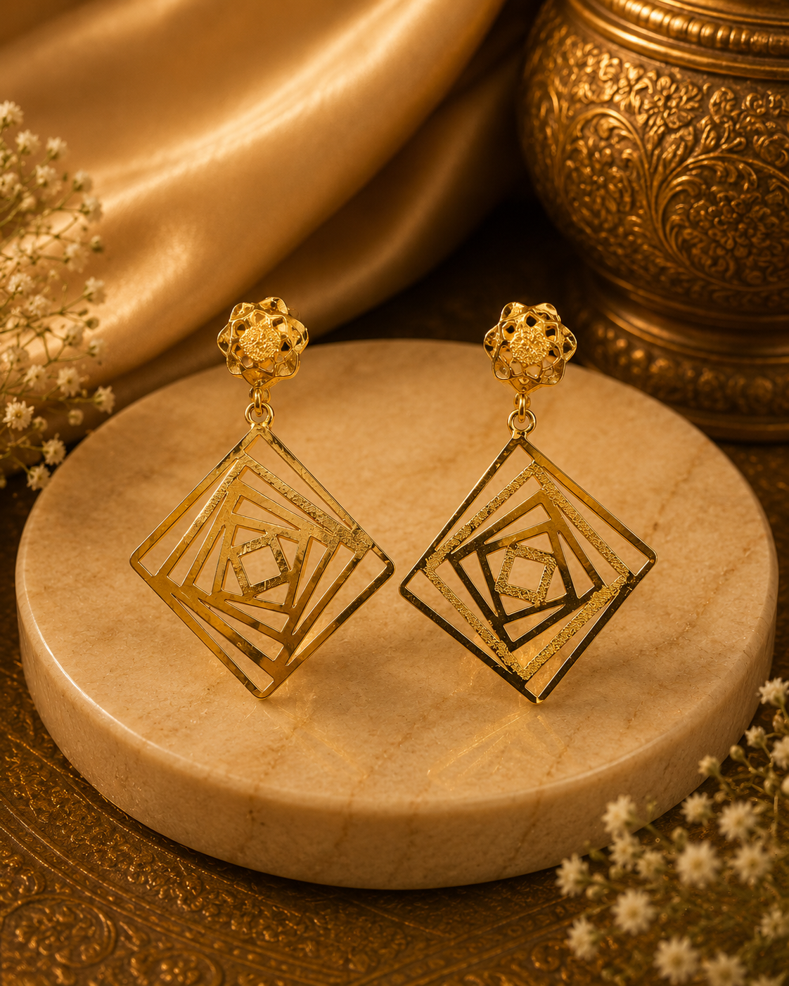 LADIES EARINGS BAV58 (Weight-2.520)