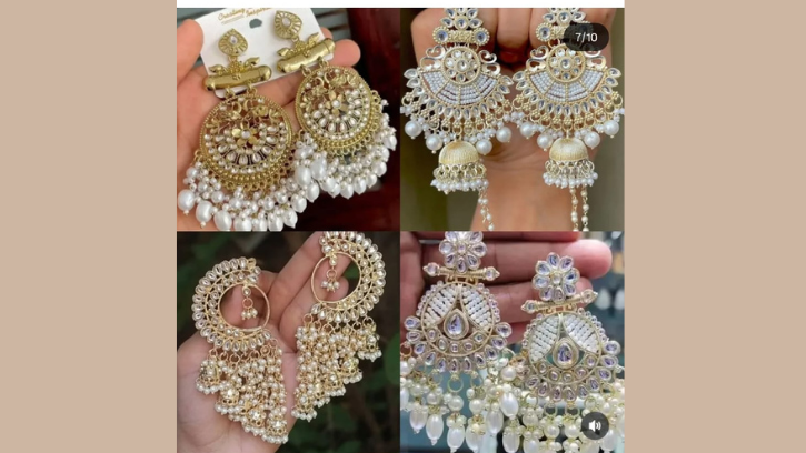 🔔 Classic Gold-Tone Jhumka Series – Timeless Charm ✨