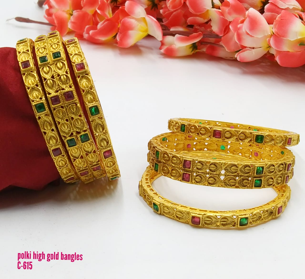 ✨ Classic Ethnic Designer Bangles