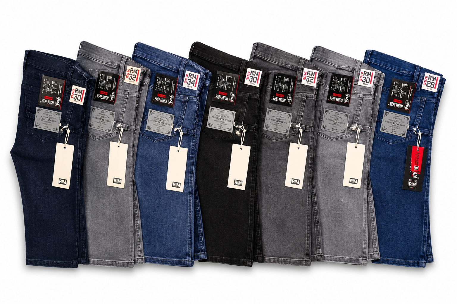 Men's Slim Fit Stretch Denim Jeans
