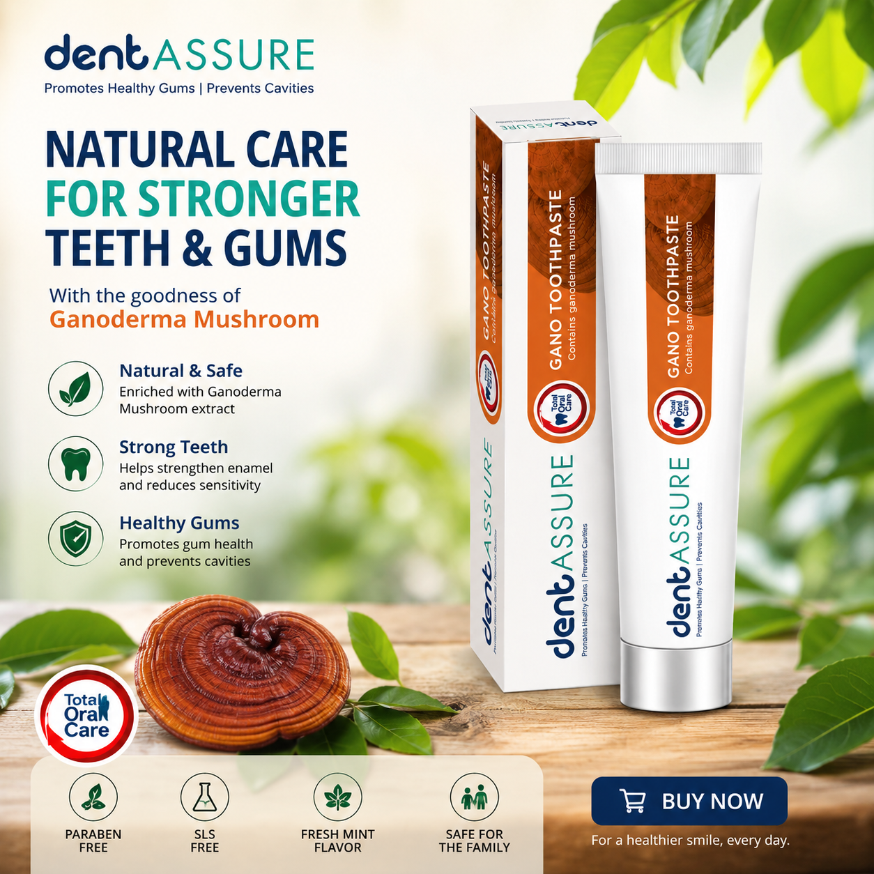 Dentassure Gano Toothpaste 100g