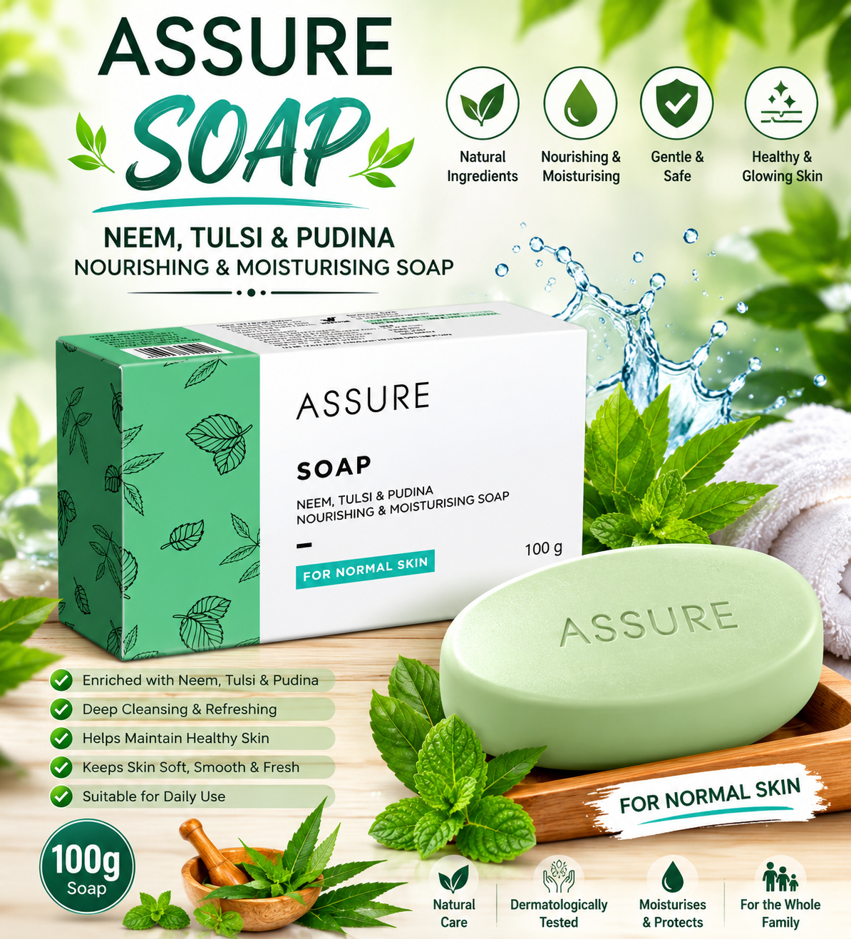Assure Soap 100g