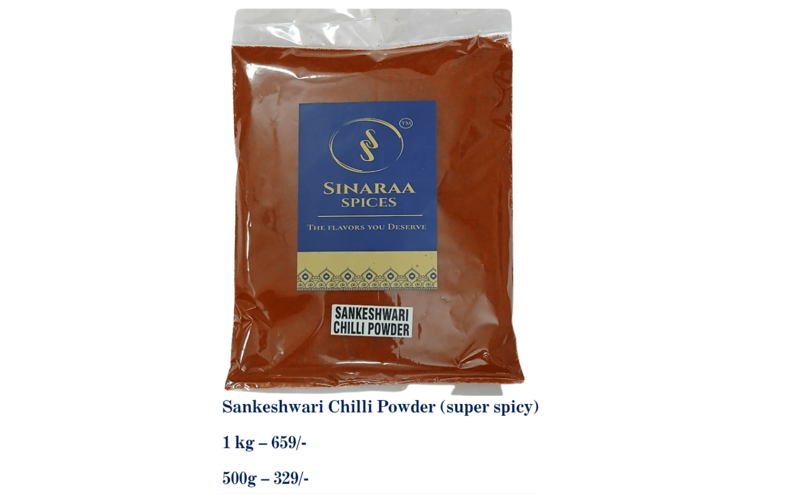 Sankeshwari Chilli Powder