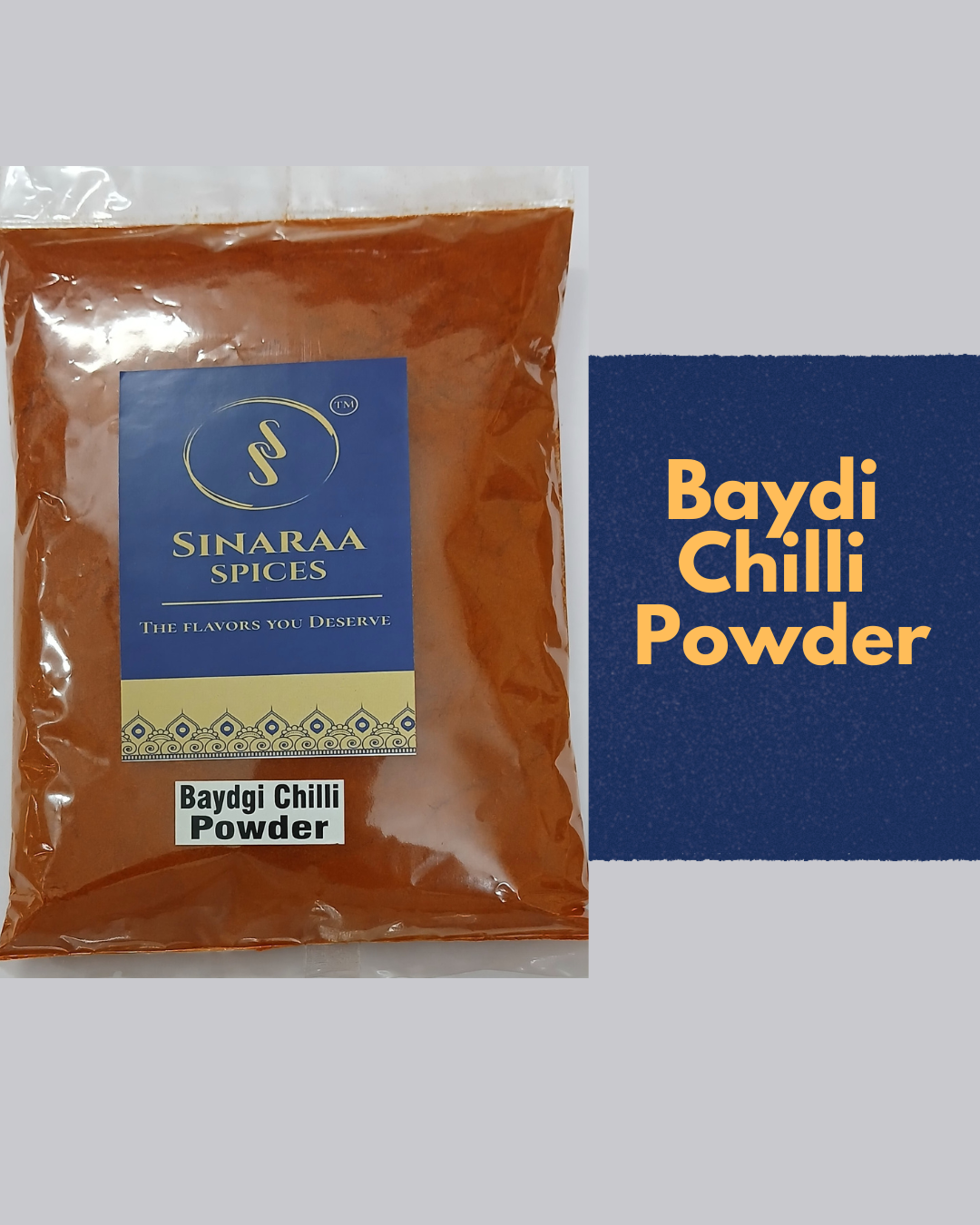 Premium Byadgi Chilli Powder | Medium Spicy & Rich Colour | 500g