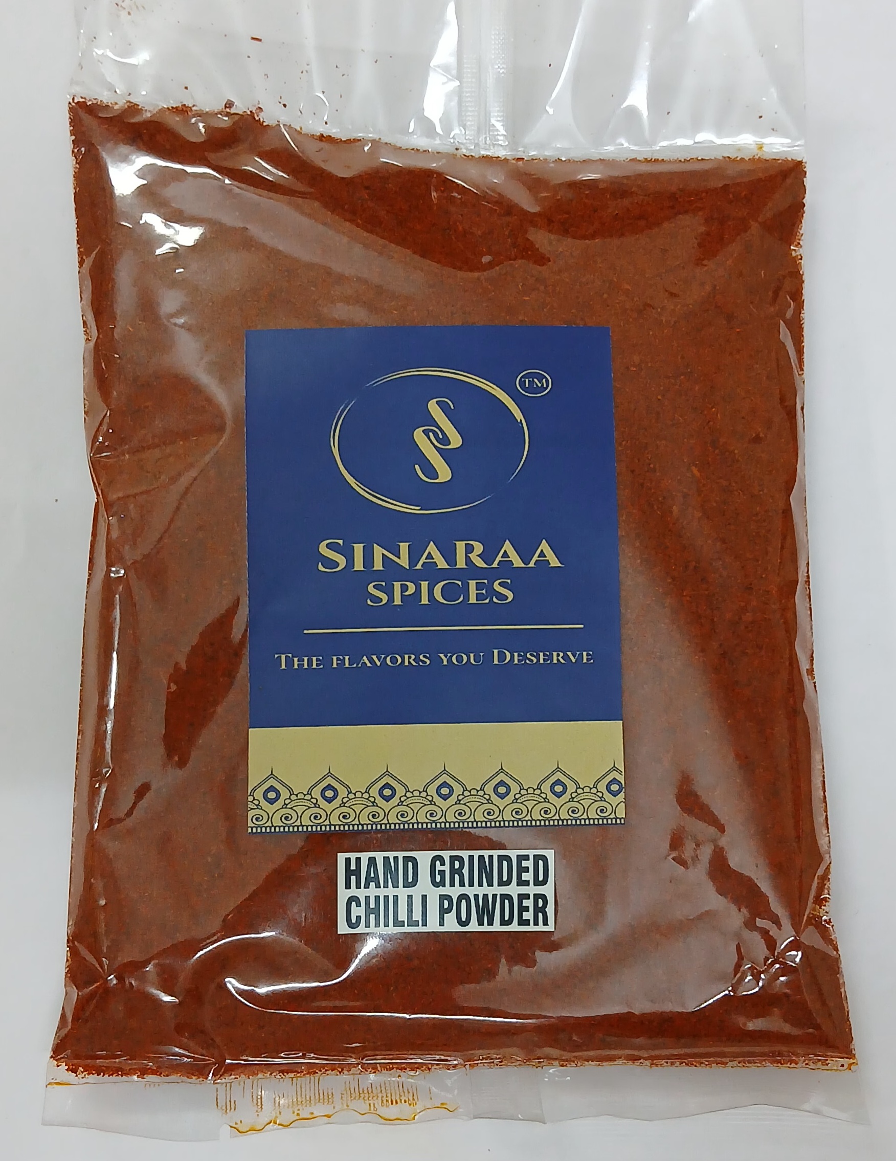 Traditional Hand-Ground Chilli Powder | Mustard Oil Seasoned | Authentic Homemade Style | 500g