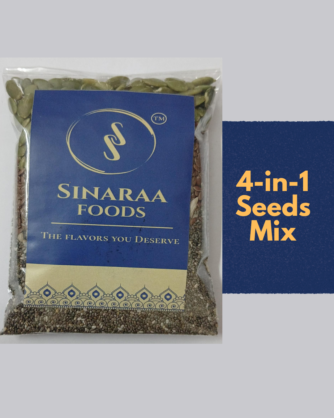 Premium Mix Seeds | 4-in-1 Super Seeds Blend | 100g