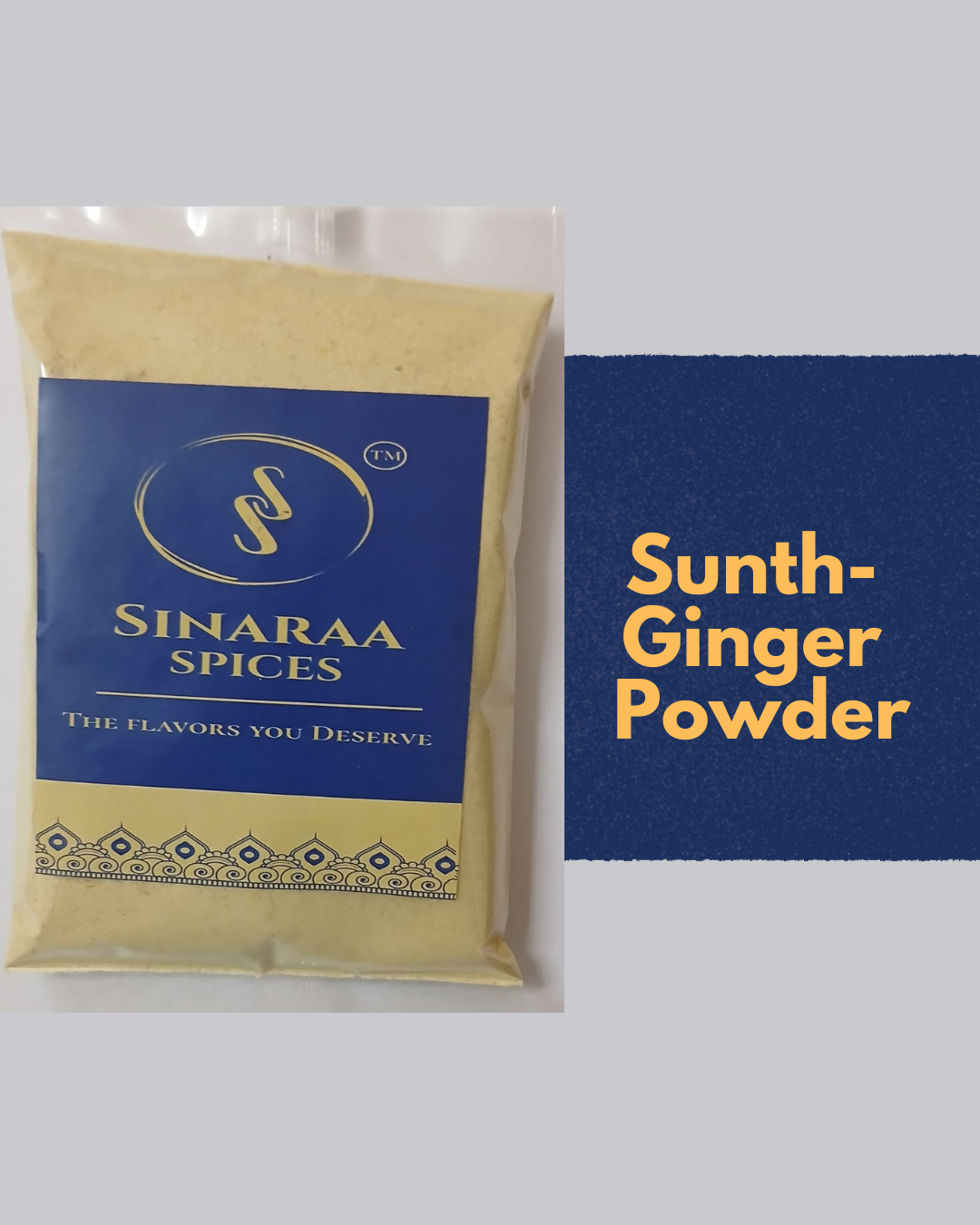 Premium Sunth Powder (Dry Ginger Powder) | Warm & Aromatic | 100g