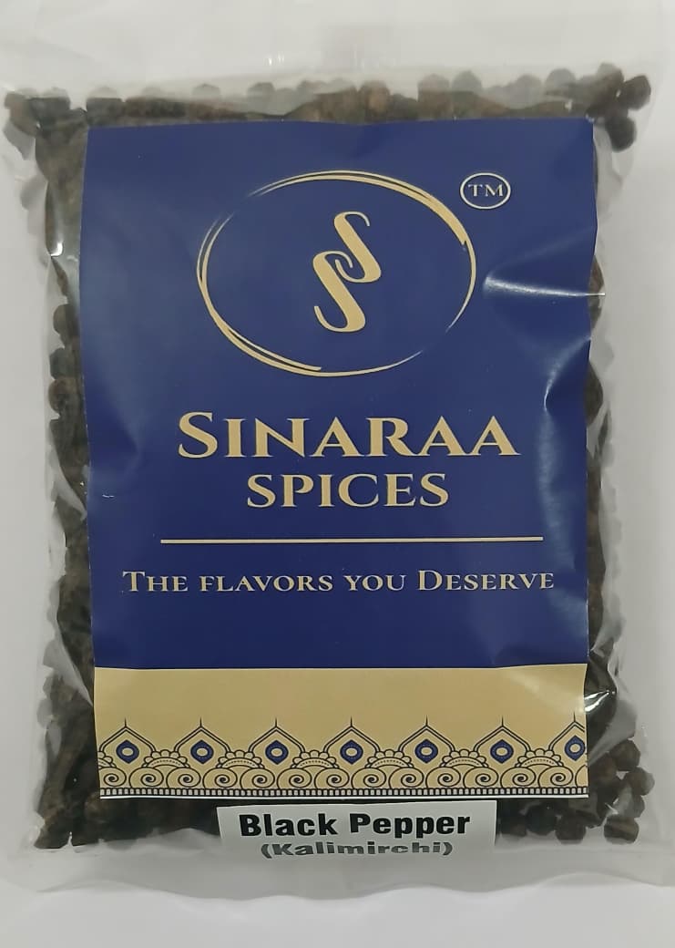 Premium Whole Black Pepper | Bold Aroma & Natural Heat | 100g
