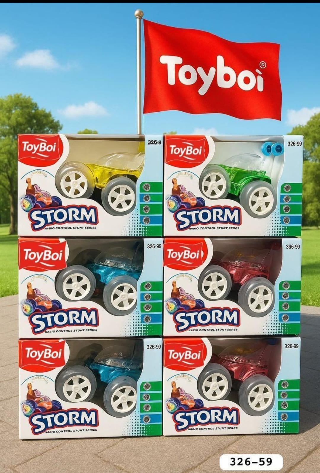 ToyBoi Storm Stunt Car