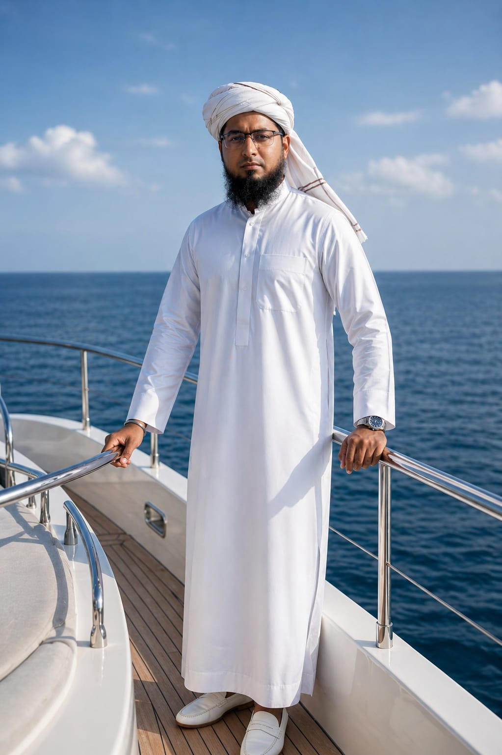 Classic White Islamic Jubba