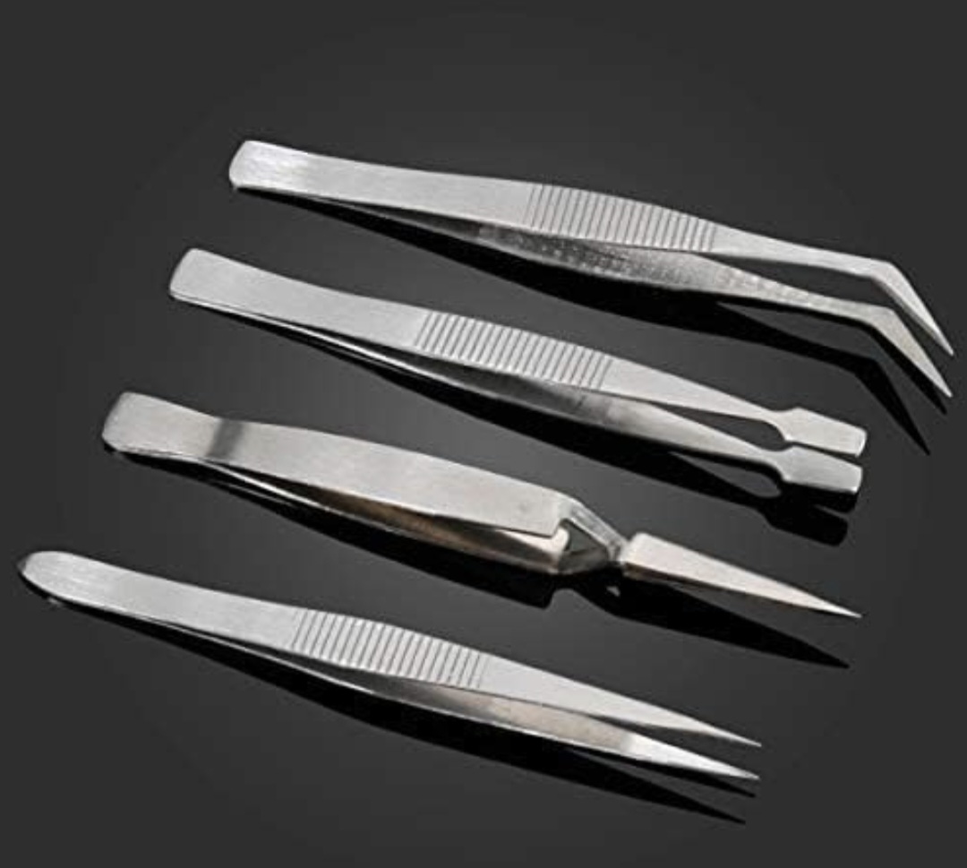 TWEEZER SET OF 4
