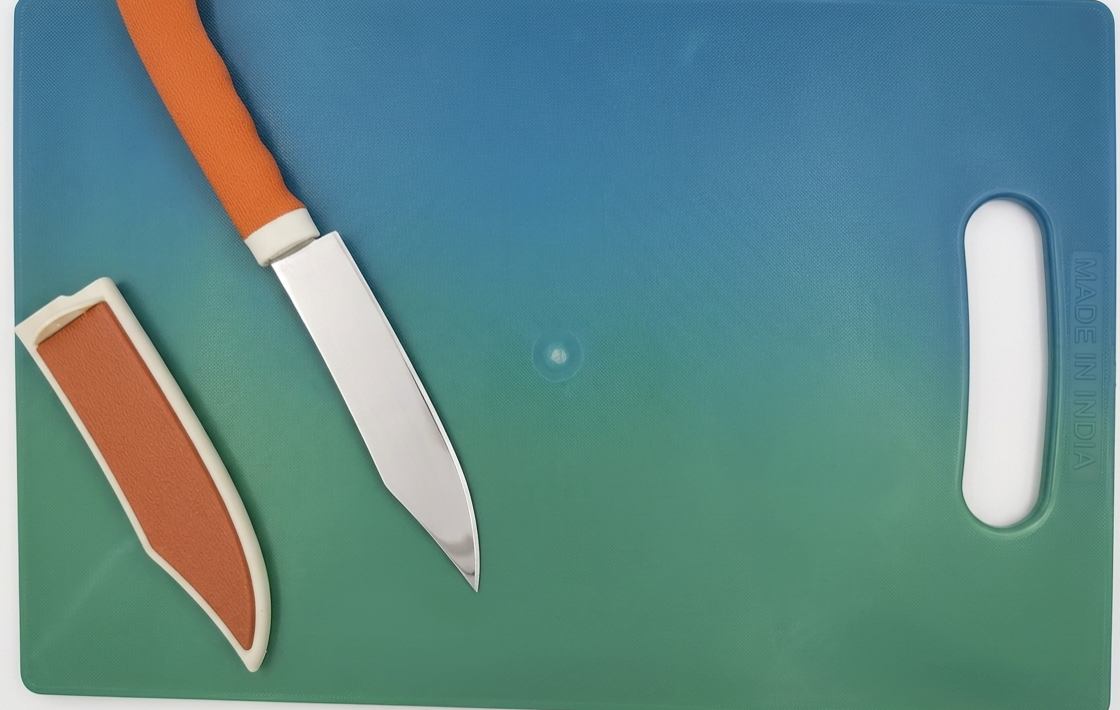 Chopping board With Knife pack of 1 set