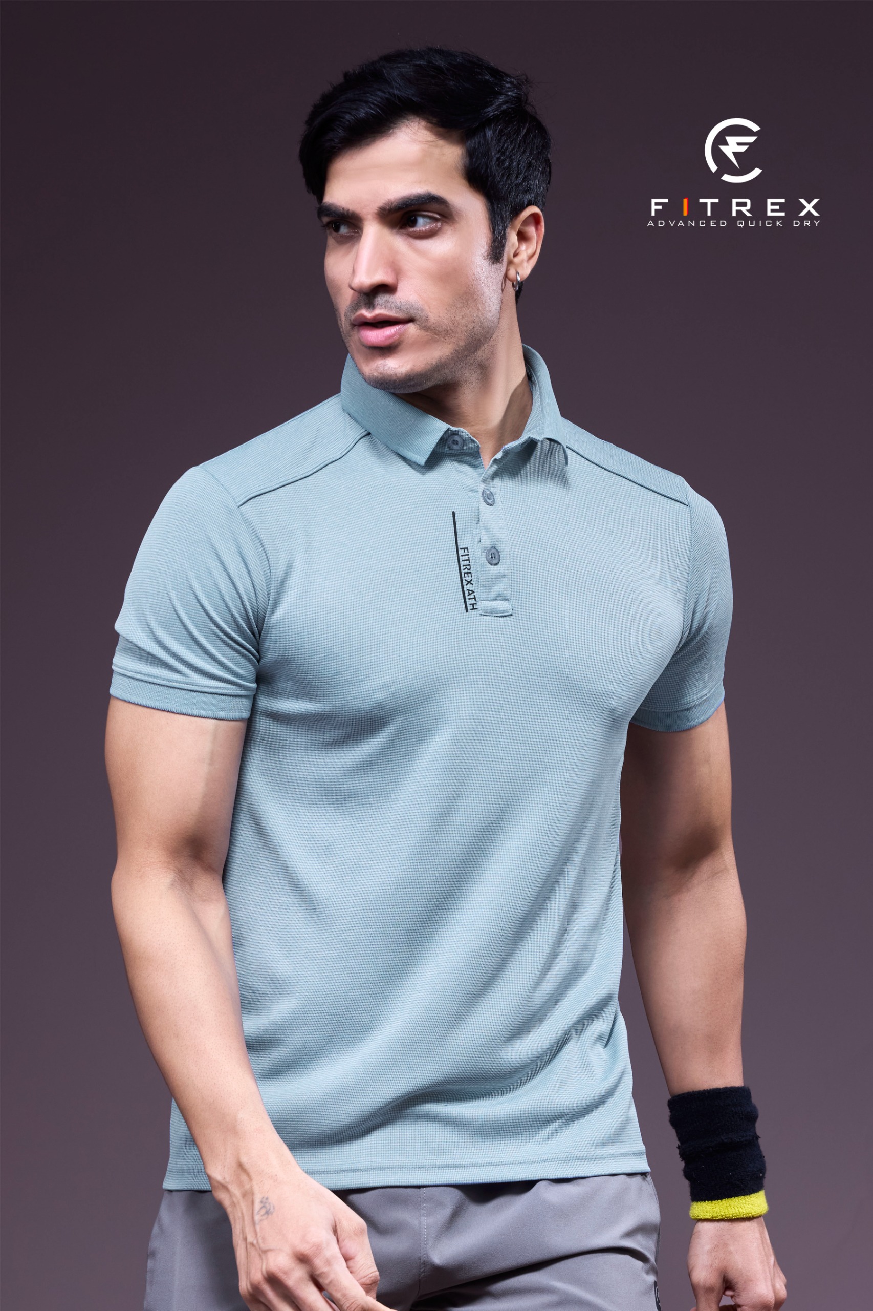 Men's Quick-Dry Polo T-Shirt | Lightweight Sports & Casual Wear | Short Sleeve