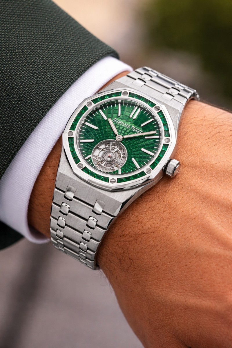 AUDEMAR S PIGUET Royal Oak Centre Tourbillion