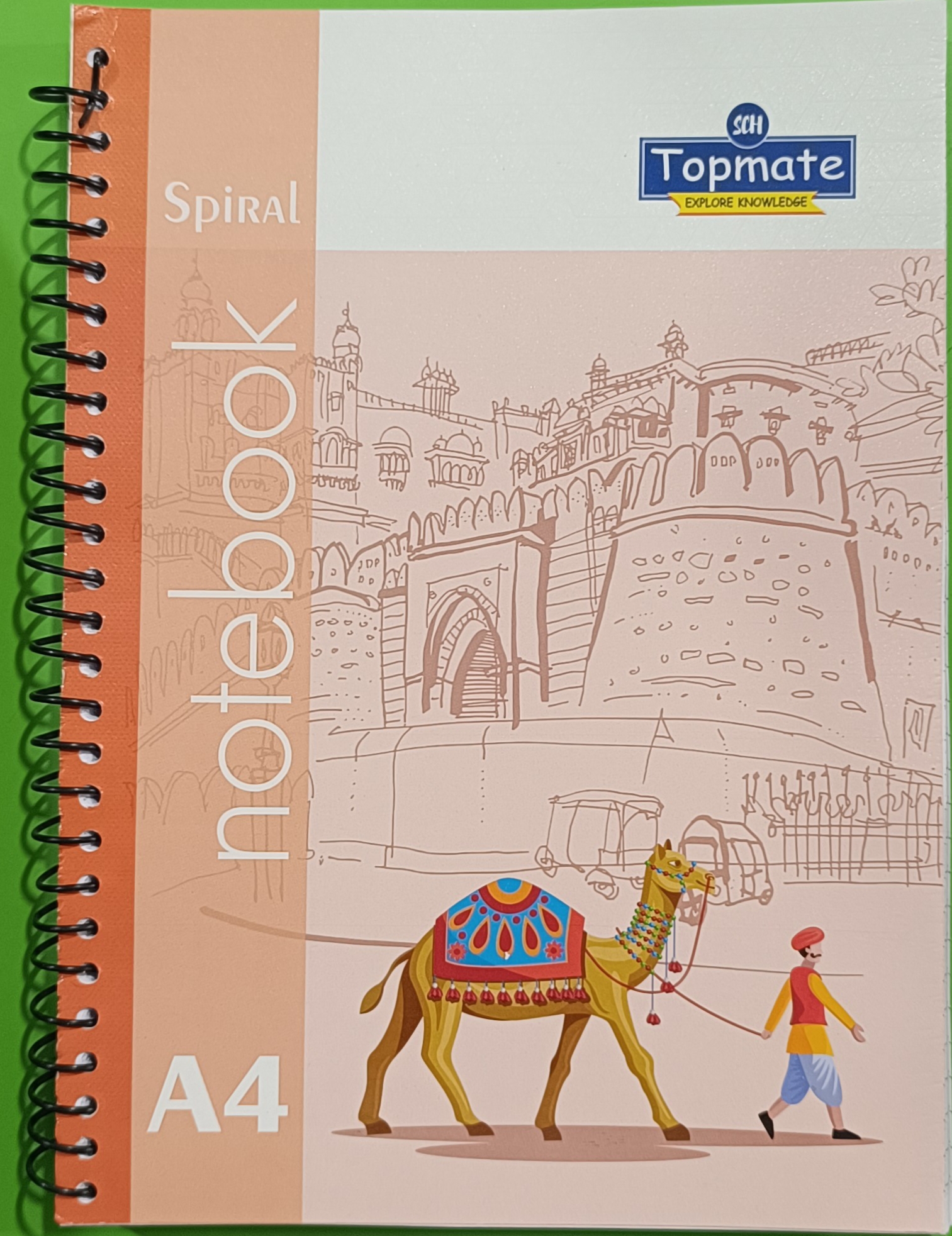A4 Spiral 500 page