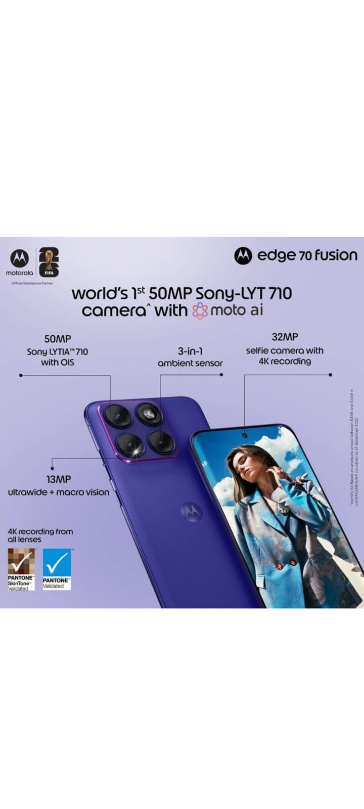 Moto edge 70fusion
