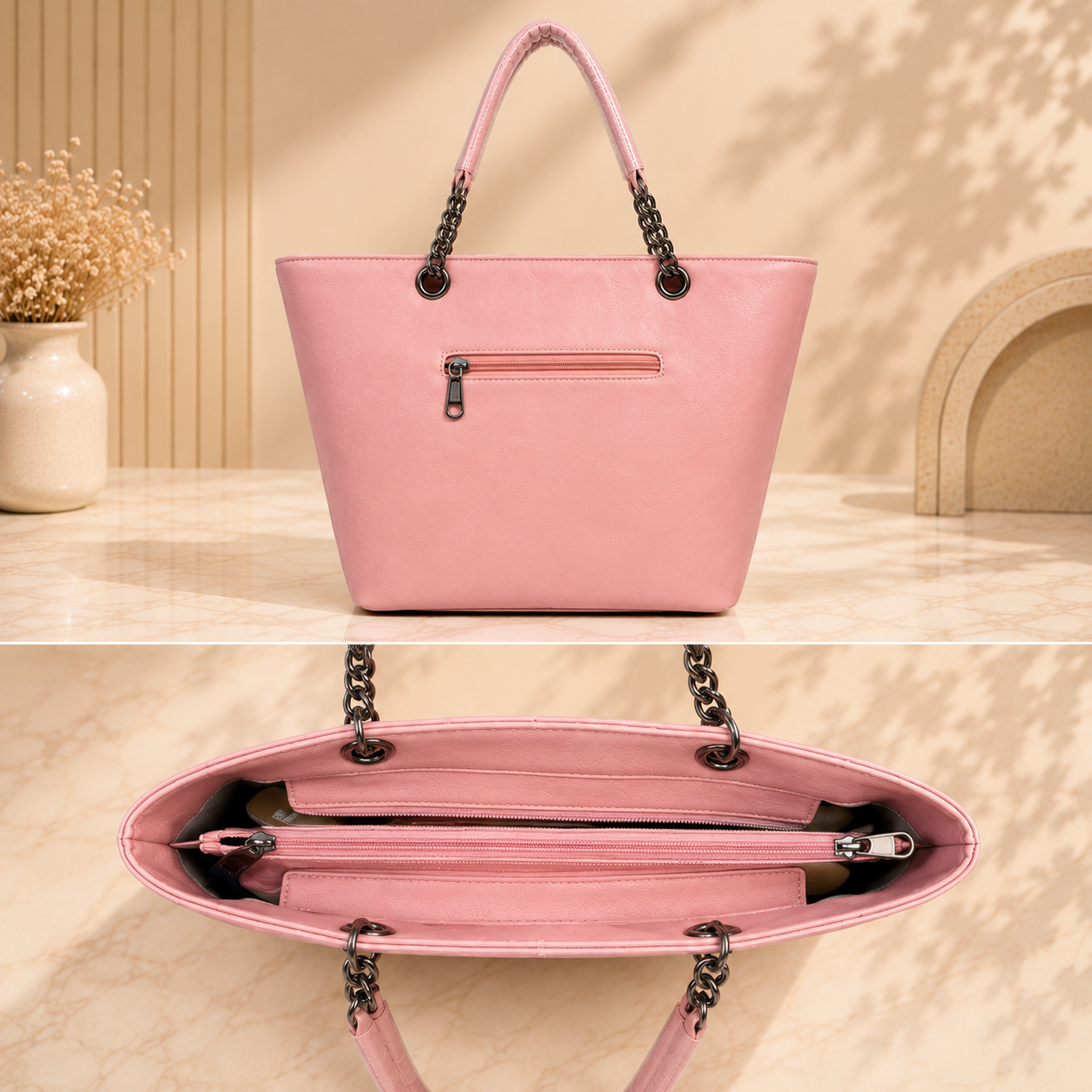 Tote bags 2 partion