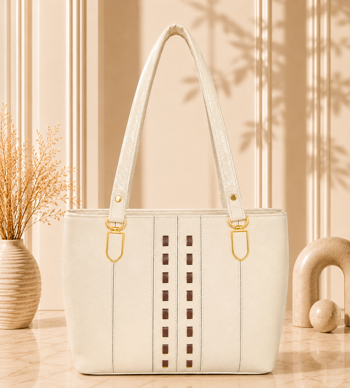 Leather Look tote bags