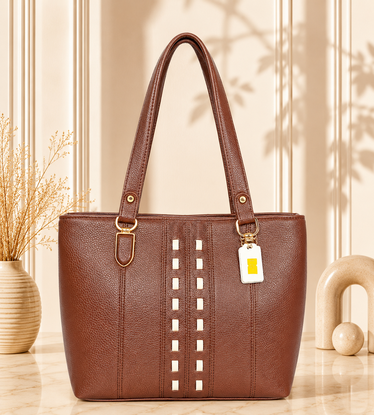 Leather Look tote bags