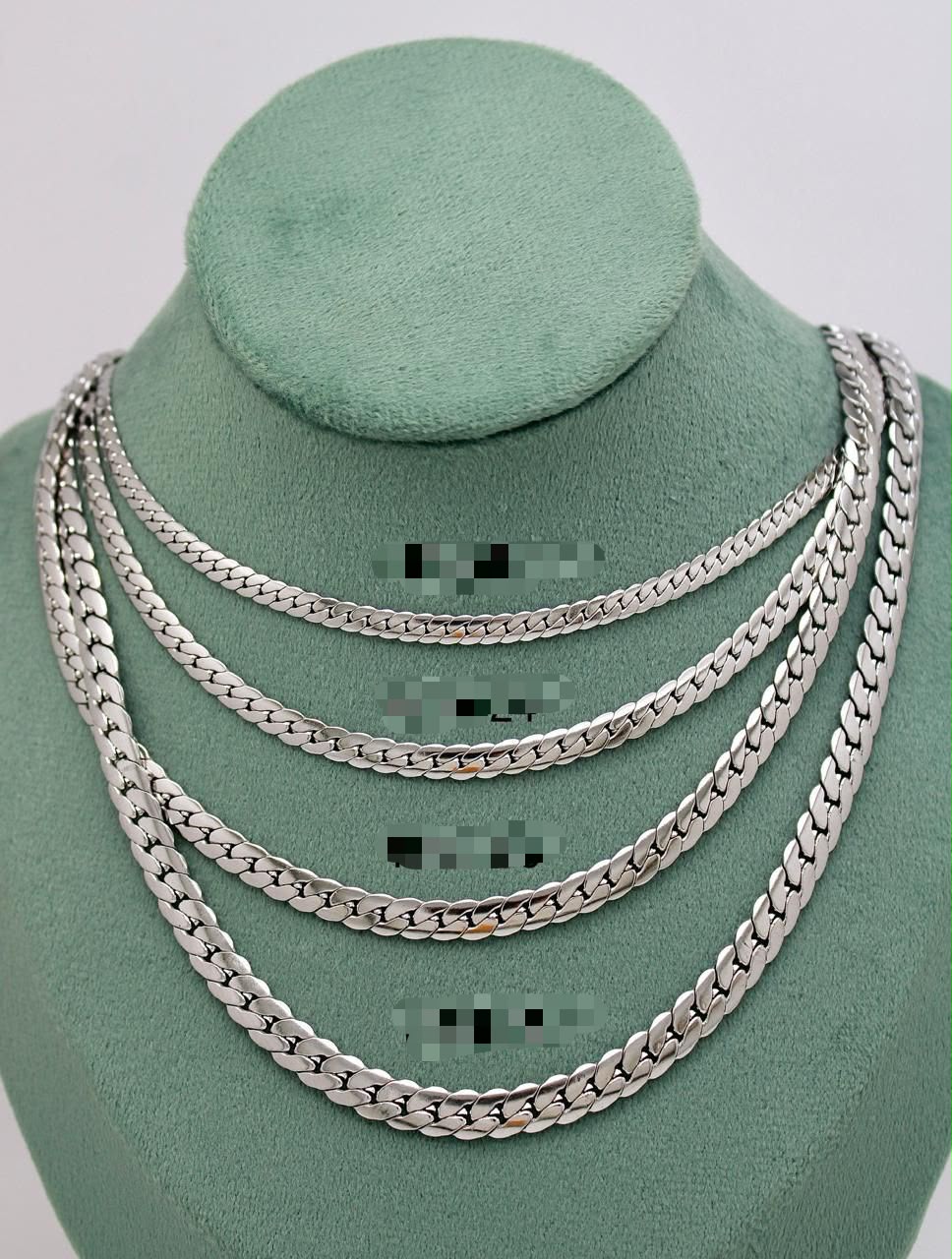 Classic Silver Cuban Link Chain