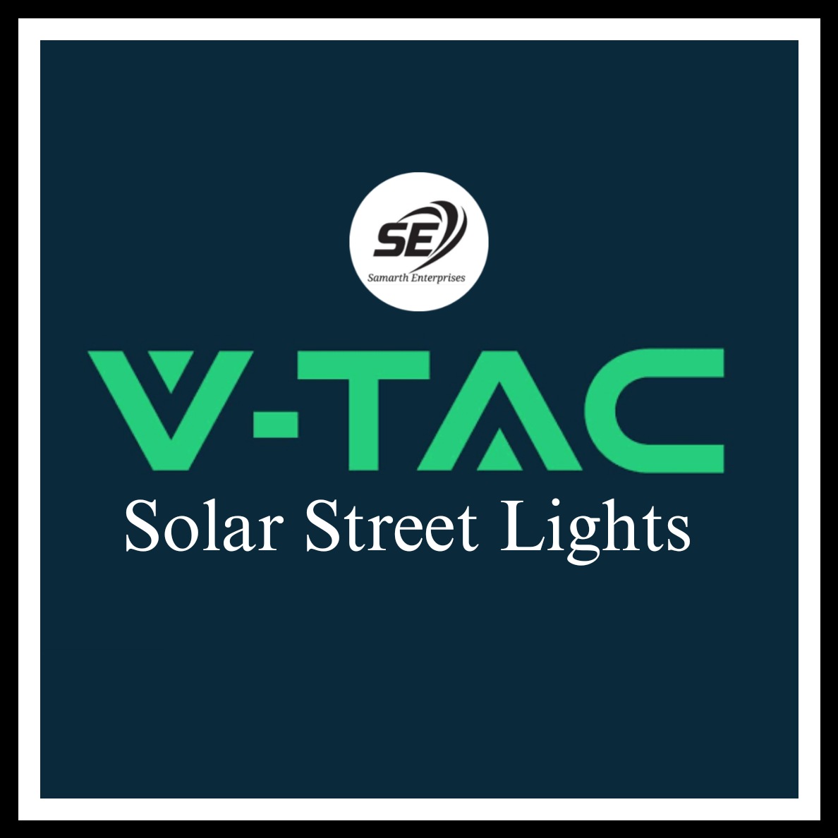 V-TAC Solar Street Lights