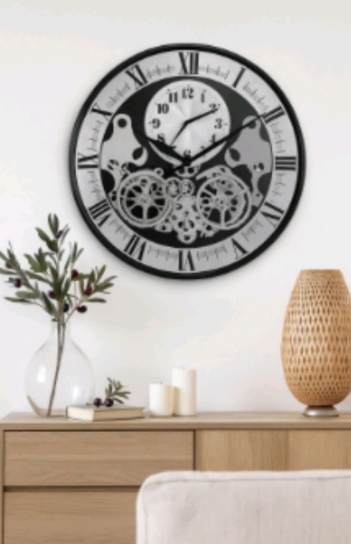 Gear wall clocks