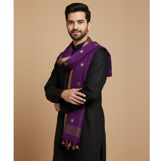 Men's Kurta with Stole Collection