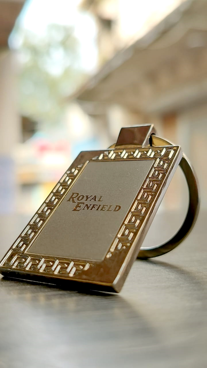 Royal Enfield Metal Keychain