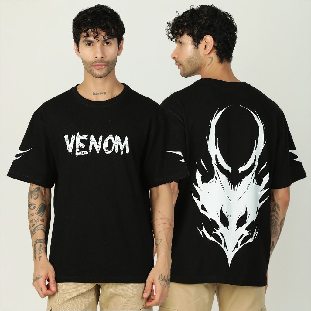 PRINTED DESIGNED ROUND NECK T-SHIRTS