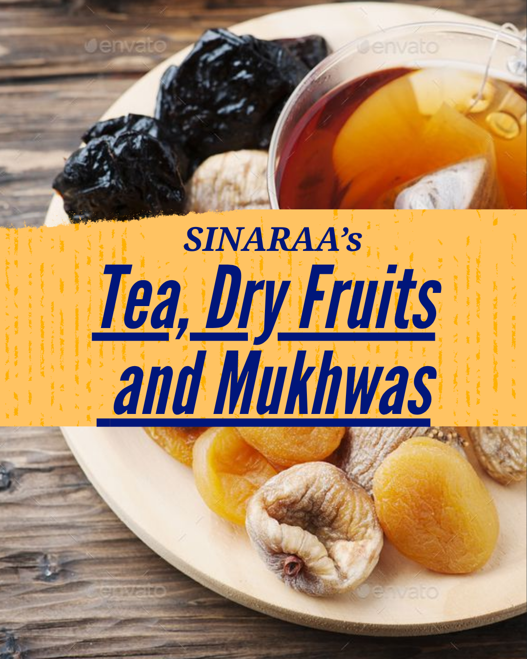 Tea, Dry Fruits and Mukhwas