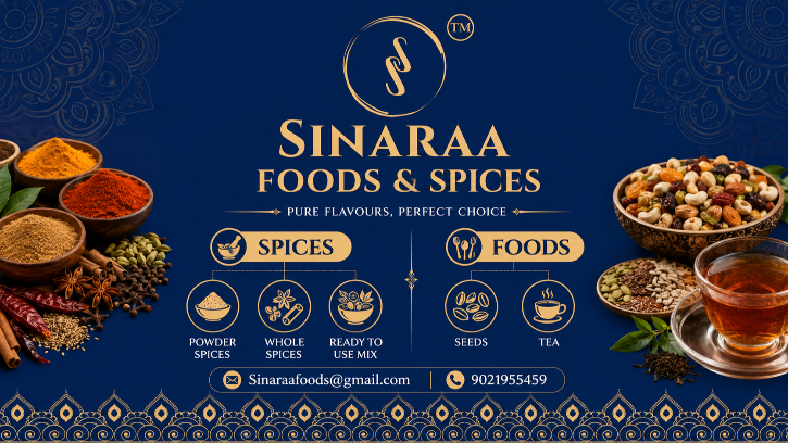 Sinaraa foods and spices